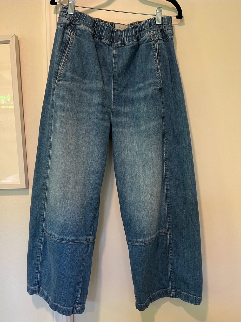 Barrel Pull-On Jeans - Picture 1 of 4